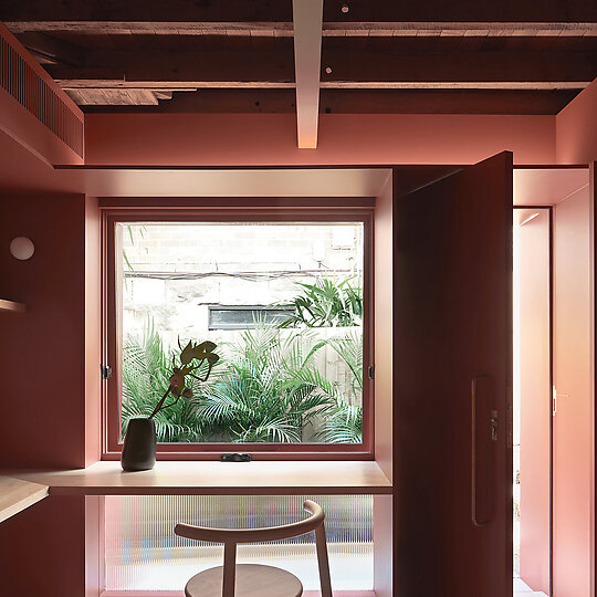 Interior photograph of Studio Elroy by Luc Rémond
