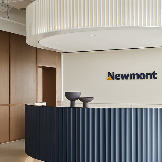 Interior photograph of Newmont by Jack Lovel
