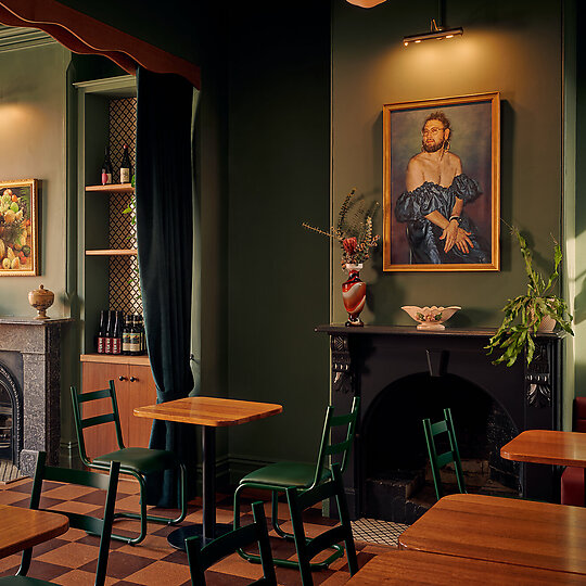 Interior photograph of Rocco's Bologna Discoteca by Eugene Hyland
