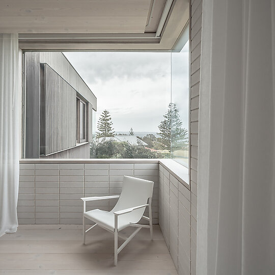 Interior photograph of Bermagui Beach House by Jack Mounsey