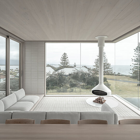 Interior photograph of Bermagui Beach House by Jack Mounsey