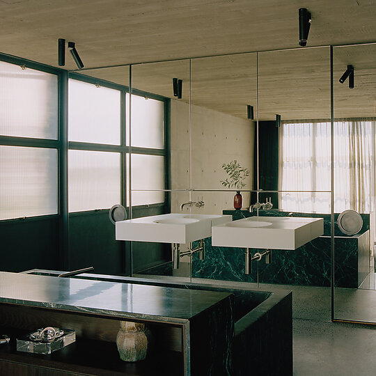 Interior photograph of Fisherman's House by Gavin Green