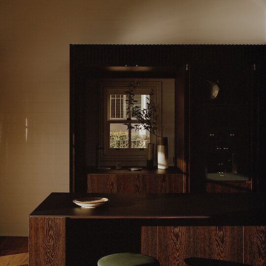 Interior photograph of Fisherman's House by Gavin Green