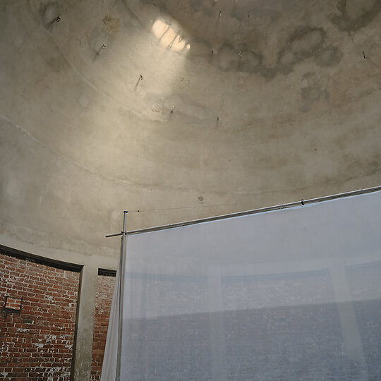 Interior photograph of Circular Temporalities by Nick Bebbington