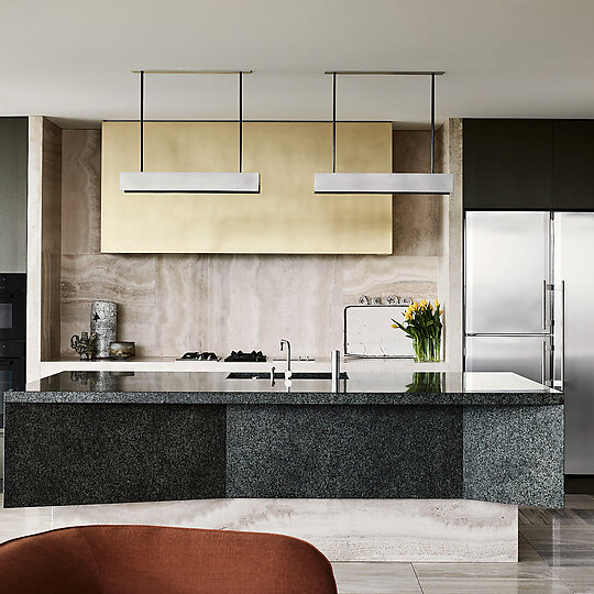 Interior photograph of Melbourne Penthouse by Sharyn Cairns