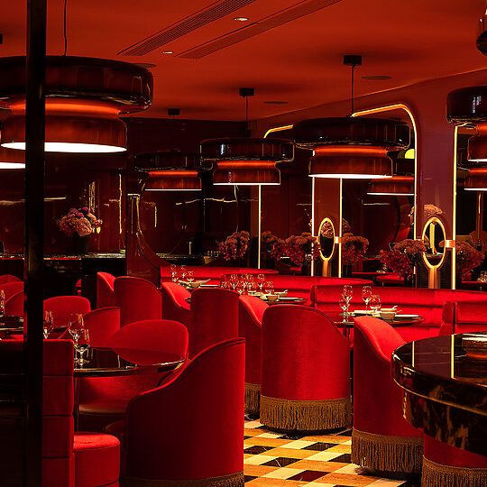 Interior photograph of Grand Majestic Sichuan by Pauline Perol