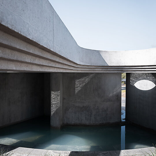 Interior photograph of Alba Thermal Springs and Spa by Henry Lam
