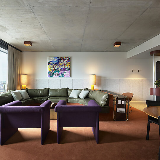 Interior photograph of Ace Hotel Sydney by Ace Suite Photographed by Anson Smart 