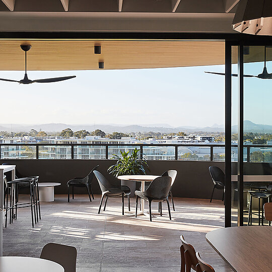 Interior photograph of Sunshine Coast City Hall by Willem-Dirk du Toit