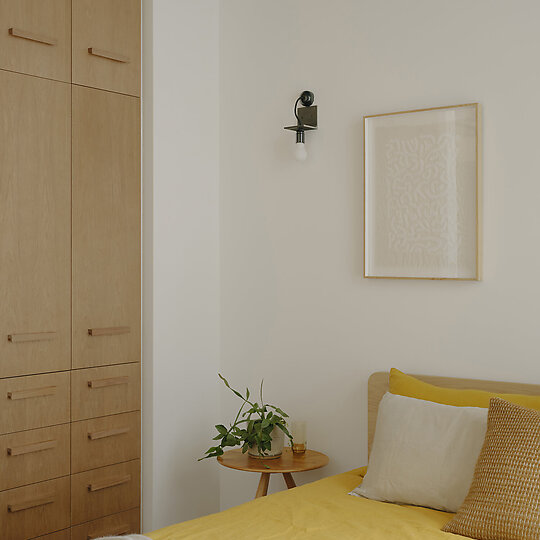Interior photograph of Nightingale Skye House by Tom Ross