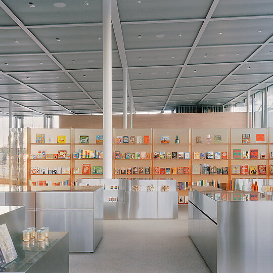 Interior photograph of Art Gallery of NSW, Sydney Modern Building, Gallery Shop by Rory Gardiner