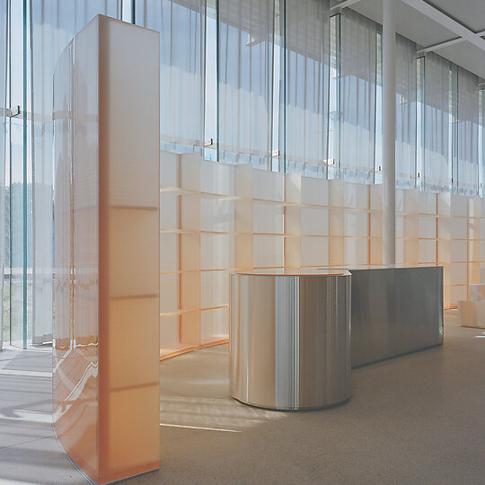 Interior photograph of Art Gallery of NSW, Sydney Modern Building, Gallery Shop by Tim Salisbury