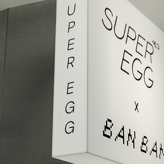 Interior photograph of Super Egg by Jonathan VDK