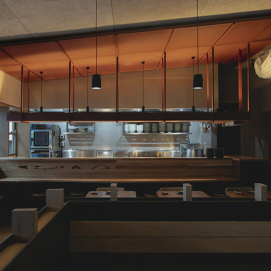 Interior photograph of Canteen by U-P