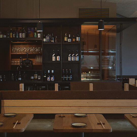 Interior photograph of Canteen by U-P