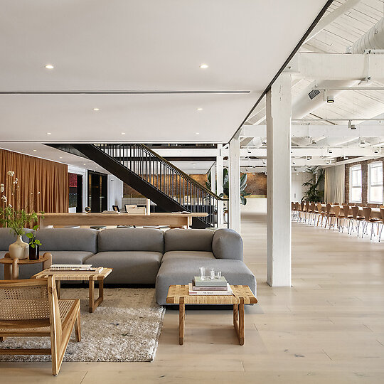 Interior photograph of 70 George Street COX Sydney Studio by Nicole England