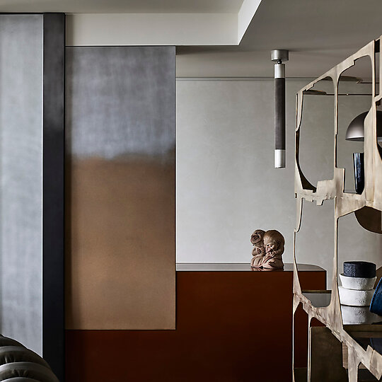 Interior photograph of Melbourne Penthouse by Sharyn Cairns