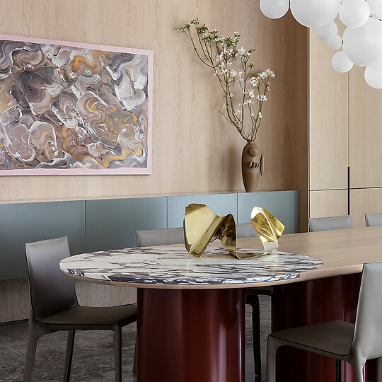 Interior photograph of Gathering House by Timothy Kaye / Stylist: Madeline McFarlane