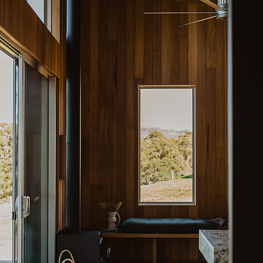 Interior photograph of Upland Farm by Paris Hawken