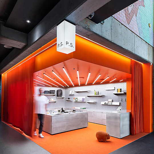 Interior photograph of Brisbane Powerhouse by FLORIAN GROEHN