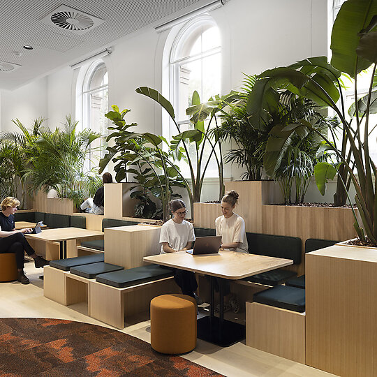 Interior photograph of Victorian Academy of Teaching & Leadership East Melbourne by Dianna Snape