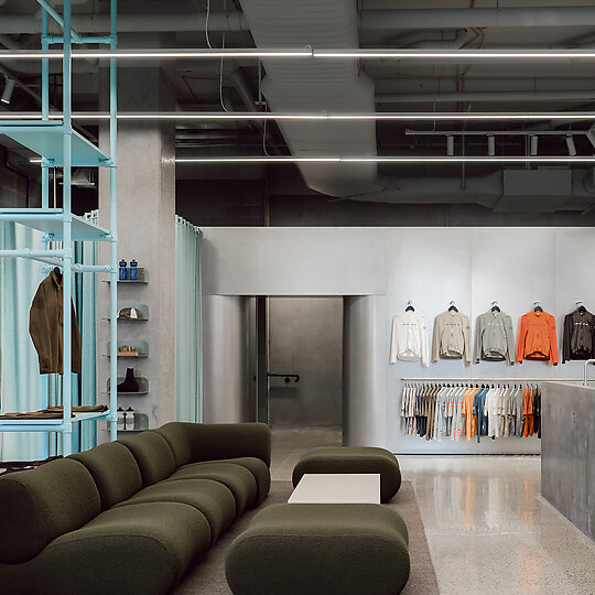 Interior photograph of MAAP LaB by Dan Preston
