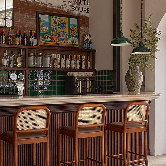 Interior photograph of Pilloni by Cieran Murphy