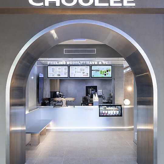 Interior photograph of Choulee Teahouse by Andrew Worssam Photography