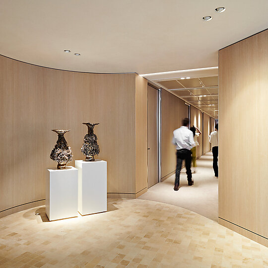 Interior photograph of Corrs Chambers Westgarth by Nicole England