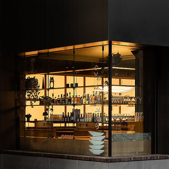 Interior photograph of Sakura by Timothy Kaye