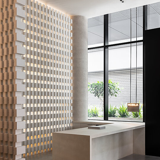 Interior photograph of Mobillia Melbourne by Timothy Kaye
