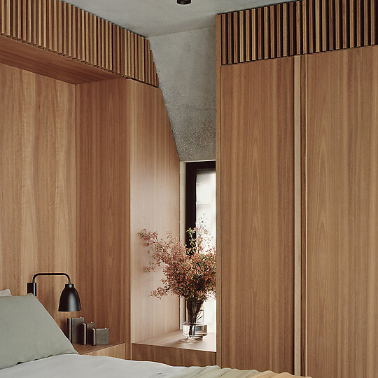 Interior photograph of Bronte House by Rory Gardiner