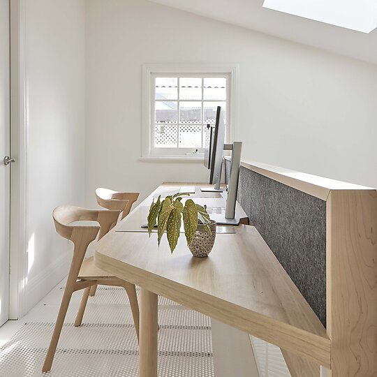 Interior photograph of Hargrave Cottage by Nic Gossage