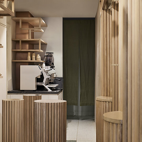 Interior photograph of Kudo by Sharyn Cairns