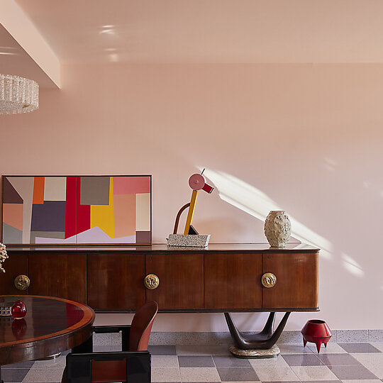 Interior photograph of Piccolo Palazzo by Sean Fennessy