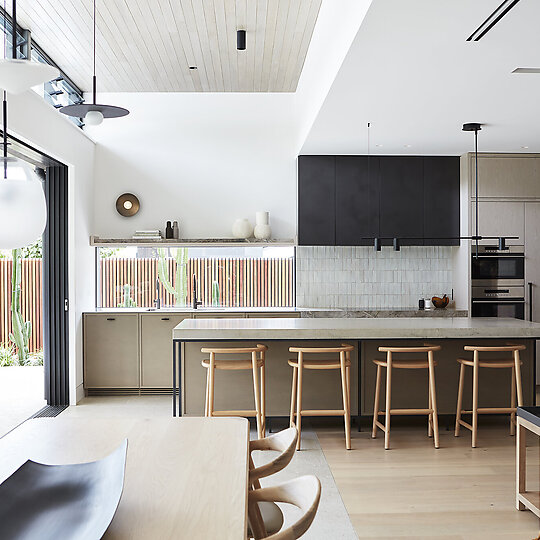 Interior photograph of Taylors Bay Residence by Jen Wilding Photography