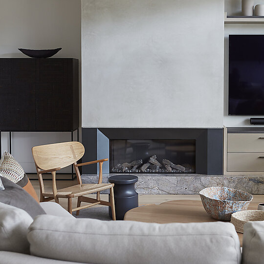 Interior photograph of Taylors Bay Residence by Jen Wilding Photography
