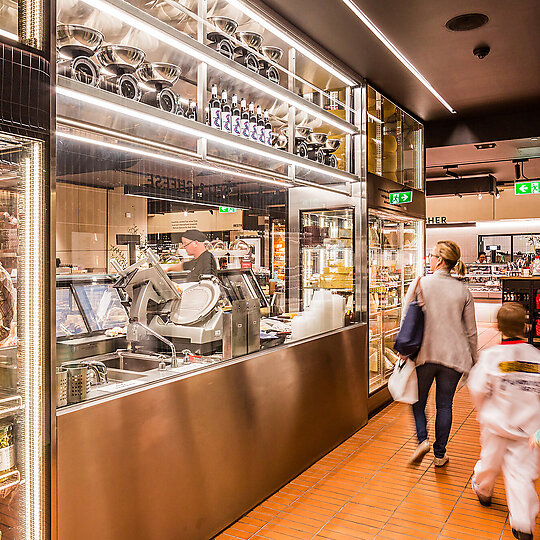 DAVID JONES FOOD HALL BONDI JUNCTION by Landini Associates Australian Interior Design Awards
