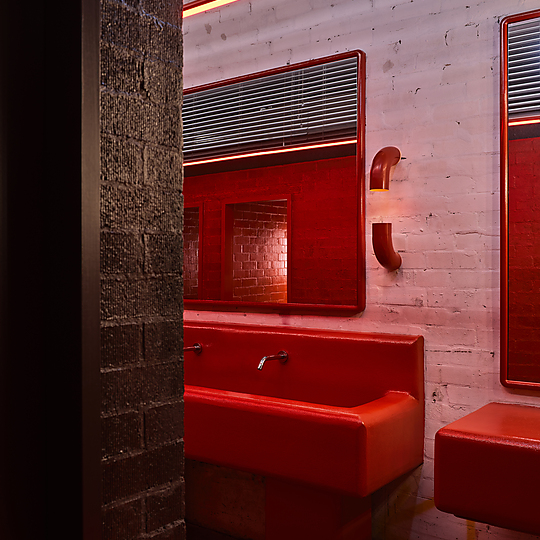 Interior photograph of Atomic Beer Project by Anson Smart