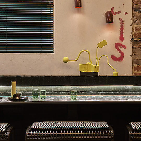 Interior photograph of Atomic Beer Project by Anson Smart