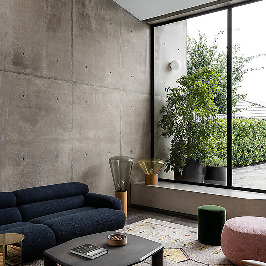 Interior photograph of Rose Park House by Timothy Kaye
