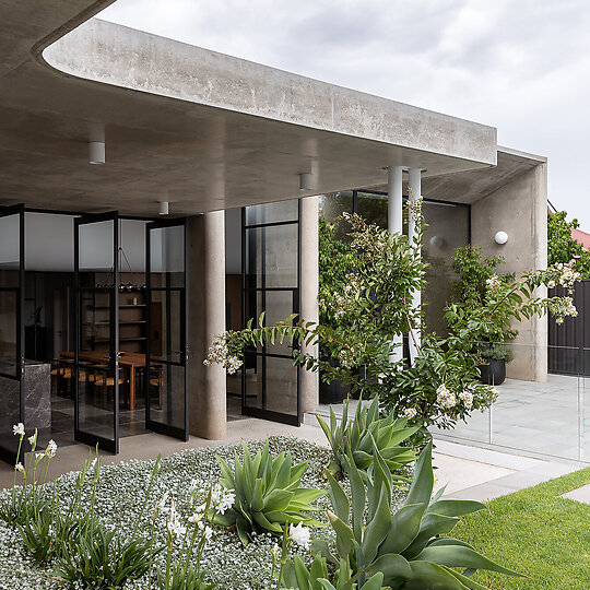 Interior photograph of Rose Park House by Timothy Kaye