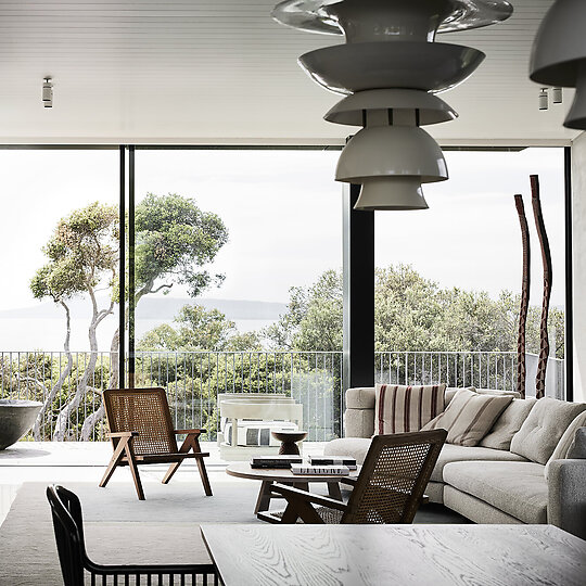 Interior photograph of Aspect House by Sharyn Cairns