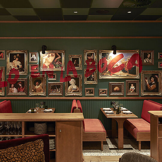 Interior photograph of Ovolo South Yarra Hotel by Sean Fennessy