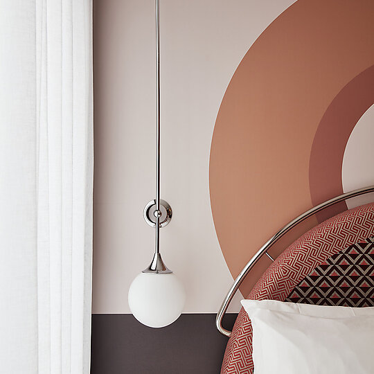 Interior photograph of Ovolo South Yarra Hotel by Sean Fennessy