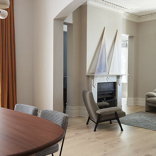 Interior photograph of Bondi Terrace by Prue Ruscoe