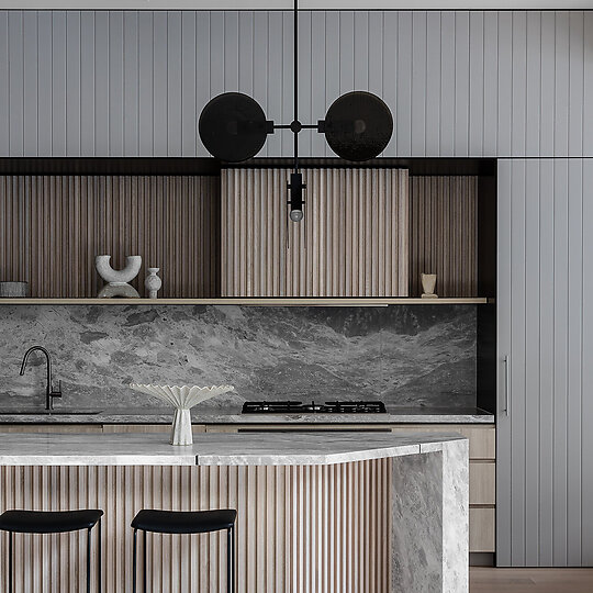 Interior photograph of GRID HOUSE by Photographer: Timothy Kaye, Stylist: Bea Lambos (Bea & Co)