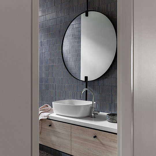 Interior photograph of GRID HOUSE by Photographer: Timothy Kaye, Stylist: Bea Lambos (Bea & Co)