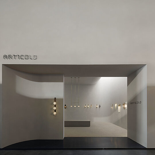 Interior photograph of Articolo Lighting - Milan by Willem-Dirk du Toit