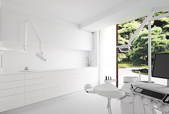 Interior photograph of Dental Clinic. Brave New World by Dave Wheeler